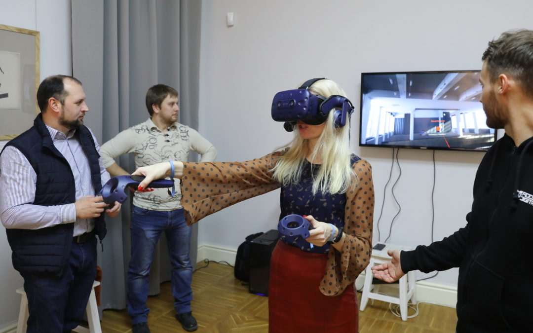 З дапамогай VR-акуляраў – у Баўхаўз